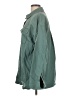Forever 21 100% Cotton Green Long Sleeve Button-Down Shirt Size L - photo 5