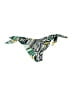 Unbranded Print Green Swimsuit Top Size L (estimated) - photo 1