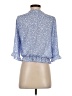 Sienna Sky Blue 3/4 Sleeve Blouse Size S - photo 2