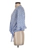 Sienna Sky Blue 3/4 Sleeve Blouse Size S - photo 5