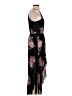 Max + Ash 100% Polyester Floral Black Casual Dress Size S - photo 4