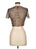 Divided by H&M Brown Short Sleeve Top Size L - photo 2