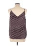 Express 100% Polyester Purple Sleeveless Top Size L - photo 2