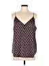 Express 100% Polyester Purple Sleeveless Top Size L - photo 1