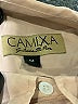 CAMIXA 100% Silk Solid Pink Tan Long Sleeve Silk Top Size M - photo 7