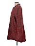 Mud Pie 100% Cotton Plaid Red 3/4 Sleeve Button-Down Shirt Size 12 - 14 - photo 5