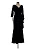 Xscape 100% Polyester Black Cocktail Dress Size 12 (petite) - photo 1