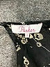 Parker Floral Black Cocktail Dress Size S - photo 7