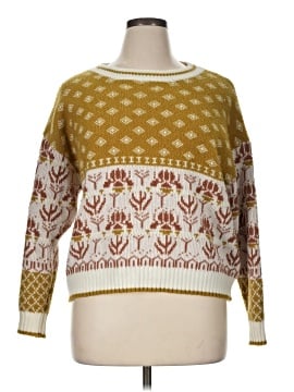 Shein Curve Pullover Sweater