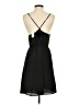 Ann Taylor LOFT 100% Polyester Solid Black Casual Dress Size S - photo 2