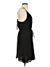 Ann Taylor LOFT 100% Polyester Solid Black Casual Dress Size S - photo 4