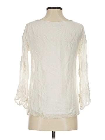 Lauren Moshi Long Sleeve Silk Top (view 2)