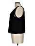 Leith 100% Rayon Black Sleeveless Blouse Size L - photo 5