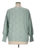Shein Curve 100% Polyester Chevron-herringbone Green Pullover Sweater Size 14 Plus (1) - photo 2