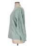 Shein Curve 100% Polyester Chevron-herringbone Green Pullover Sweater Size 14 Plus (1) - photo 5