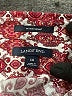 Lands' End Print Burgundy Long Sleeve Button-Down Shirt Size 14 - photo 7