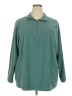 Lands' End 100% Polyester Teal Pullover Sweater Size 3X - photo 1