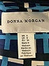 Donna Morgan Tweed Blue Cocktail Dress Size 4 - photo 7