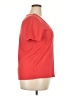 Ann Taylor LOFT Outlet Red Short Sleeve Top Size XXL - photo 4