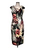 Connected Apparel Tropical Black Cocktail Dress Size 12 - photo 1