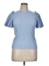 Hayden Blue Short Sleeve Top Size XL - photo 1