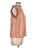 T Tahari 100% Polyester Tan Sleeveless Blouse Size L - photo 4
