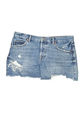Topshop Denim Shorts (view 1)