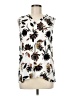 Max Jeans 100% Rayon Ivory Sleeveless Blouse Size M - photo 1