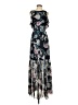 Vince Camuto 100% Polyester Floral Black Casual Dress Size 2 - photo 1