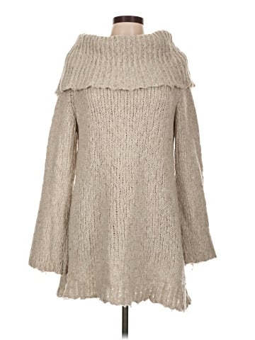 Joan Vass Pullover Sweater (view 1)