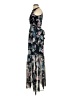 Vince Camuto 100% Polyester Floral Black Casual Dress Size 2 - photo 5