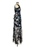 Vince Camuto 100% Polyester Floral Black Casual Dress Size 2 - photo 4