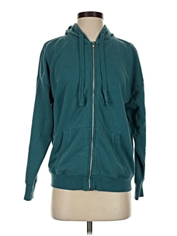Hippie Rose Zip Up Hoodie (view 1)
