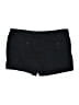 British Khaki Solid Black Shorts Size 12 - photo 2