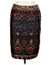 Rabbit Rabbit Rabbit Designs Print Black Formal Skirt Size XL - photo 1