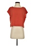 Unbranded 100% Viscose Orange Short Sleeve Top Size S - photo 1