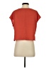 Unbranded 100% Viscose Orange Short Sleeve Top Size S - photo 2