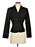 Petite Sophisticate Stripes Black Wool Blazer Size 4 Petite - photo 1