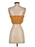 Shein Yellow Sleeveless Blouse Size 4 - photo 2