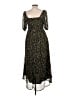 Old Navy 100% Polyester Stars Black Casual Dress Size Lg Petite - photo 2