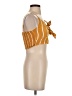 Shein Yellow Sleeveless Blouse Size 4 - photo 4
