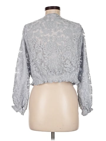 Flower Long Sleeve Blouse (view 2)