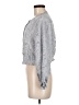 Flower 100% Polyester Gray Long Sleeve Blouse Size M (estimated) - photo 5