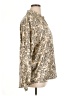 Jodifl 100% Polyester Paisley Gold 3/4 Sleeve Blouse Size XL - photo 4