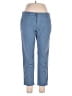 Frank & Eileen Solid Blue Casual Pants Size 12 - photo 1