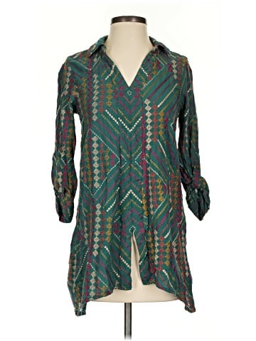 Soft Surroundings 3/4 Sleeve Button-Down Shirt (view 1)
