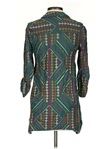 Soft Surroundings 3/4 Sleeve Button-Down Shirt (view 2)