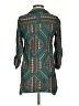 Soft Surroundings Argyle Green 3/4 Sleeve Button-Down Shirt Size XS - photo 2
