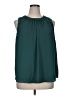 41Hawthorn 100% Polyester Teal Sleeveless Blouse Size 1X - photo 1