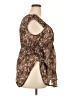 Unbranded Brown Sleeveless Blouse Size 3X - photo 4